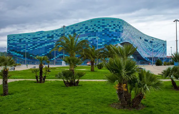 Russia, Sochi, ice Palace, The Poliakova, "Iceberg"