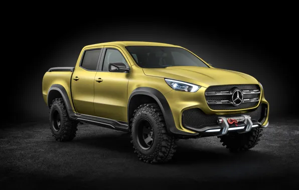 Picture Concept, the concept car, SUV, Mercedes, pickup, Pickup, 8k, X Class