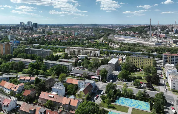 The city, building, home, Prague, Czech Republic, the, Arboret
