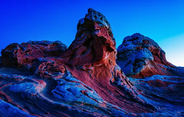 Stones, Arizona, relief, National Monument