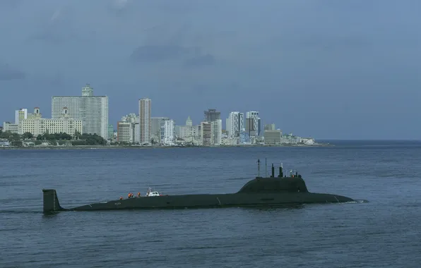 Submarine, Cuba, Havana, visit