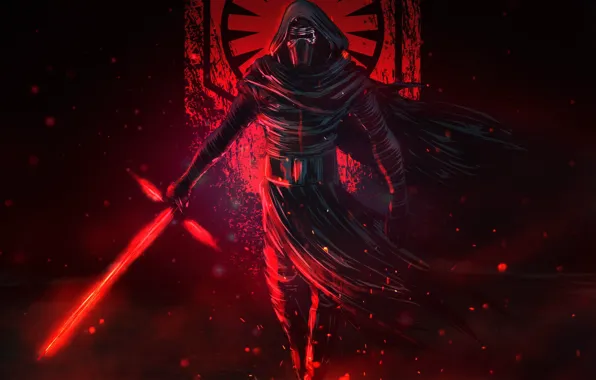 Star Wars, Sword, Fantasy, Art, Lightsaber, Sith, Characters, Kylo Ren