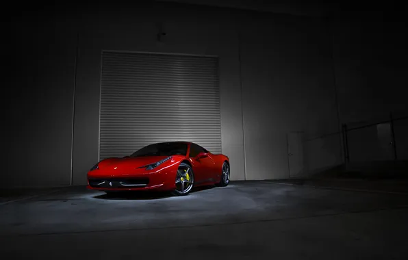 Red, Boxing, red, ferrari, Ferrari, front view, Italy, 458 italia