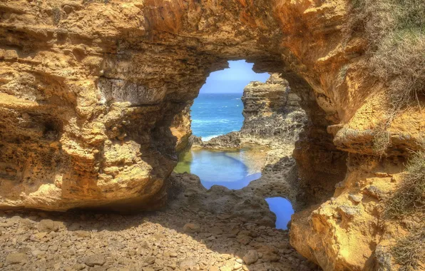 Nature, photo, coast, Australia, Road Victoria, Great Ocean
