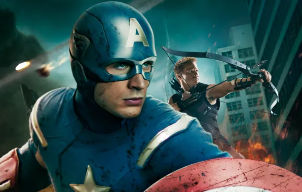 Picture fiction, costume, helmet, shield, Archer, comic, Captain America, Chris Evans