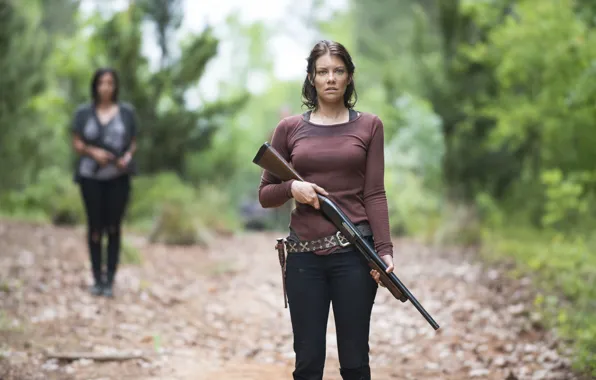 Look, Maggie, The Walking Dead, The walking dead, Lauren Cohan