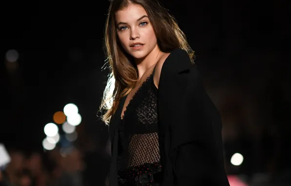 Picture look, girl, model, makeup, figure, hairstyle, hair, Barbara Palvin