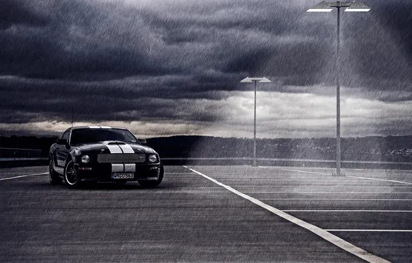 Picture rain, MUSTANG, Shelby GT