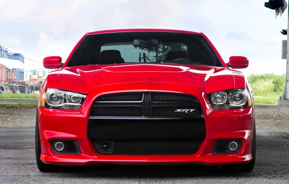 Red, Auto, Tuning, Machine, Dodge, SRT8, Charger, Before