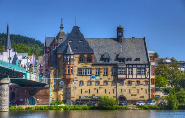 Picture the city, photo, home, Germany, река Traben-Trarbach