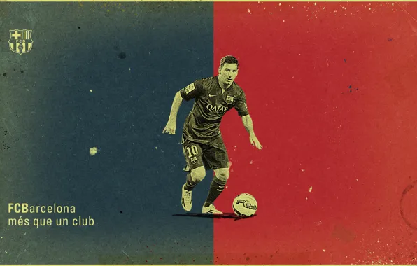 Wallpaper, sport, football, Lionel Messi, player, FC Barcelona