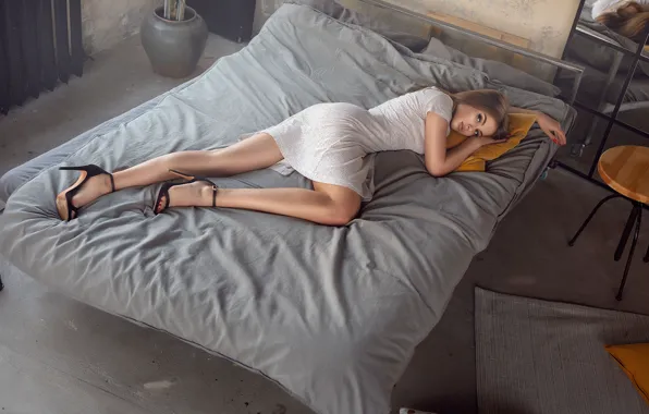 BED, SHOES, LOOK, DRESS, SUNDRESS
