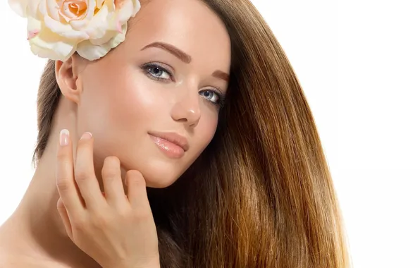 Girl, model, makeup, beauty