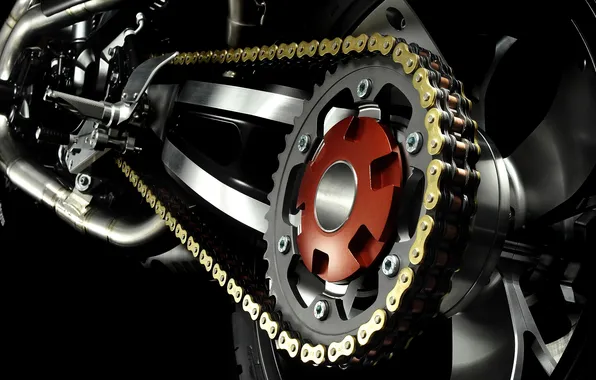 Picture motorcycles, chain, motorcycle, moto, Moto Wallpaper