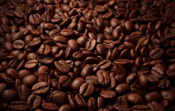 Coffee, grain, brown