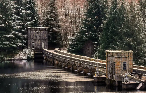 Picture nature, Scotland, Laggan Dam