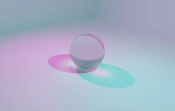 Glass, light, graphics, ball