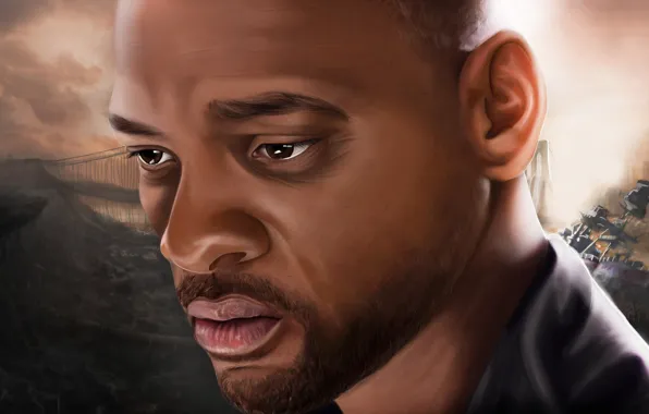 Picture art, actor, Will Smith