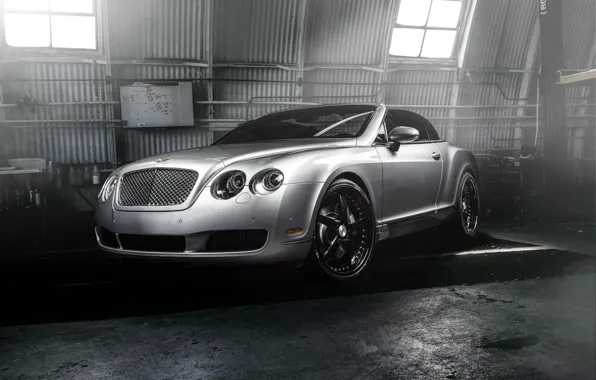 Picture Bentley, Continental, Car, Front, Forged, GTC, Silver, Wheels