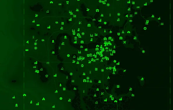 Fallout, Green, Map