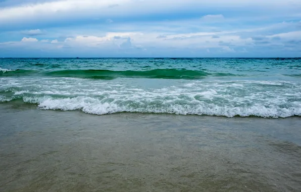 Sand, sea, wave, beach, summer, summer, beach, sea