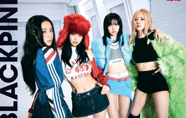 Music, girls, band, k-pop, Blackpink