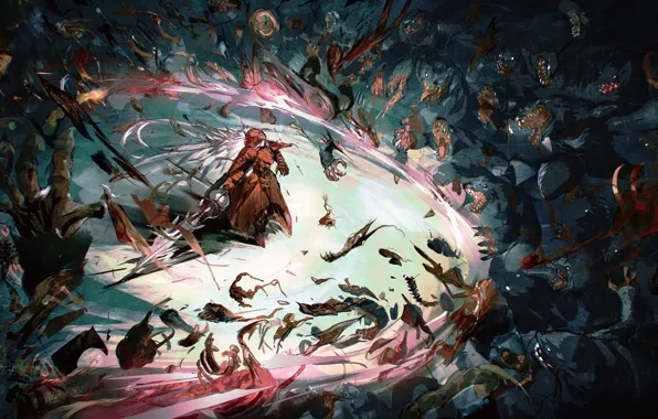 Picture monster, Overlord, knight, The Lord