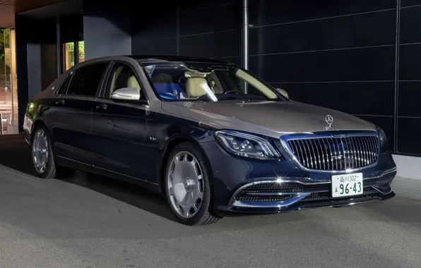 Picture Mercedes, Maybach, Japan, luxury, exterior, 2021, luxury sedan, Mercedes-Maybach S-Class