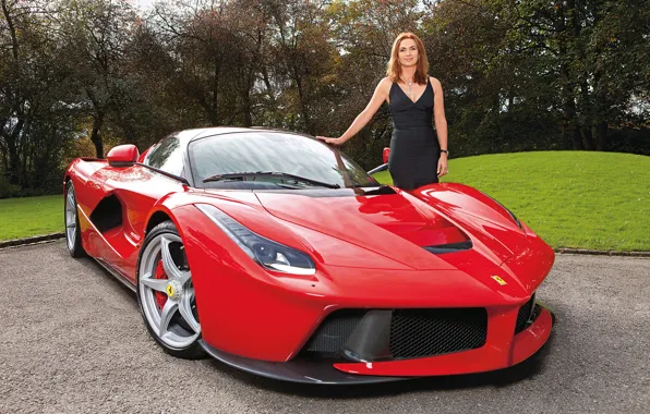 Red, LaFerrari, Cornelia Hagmann