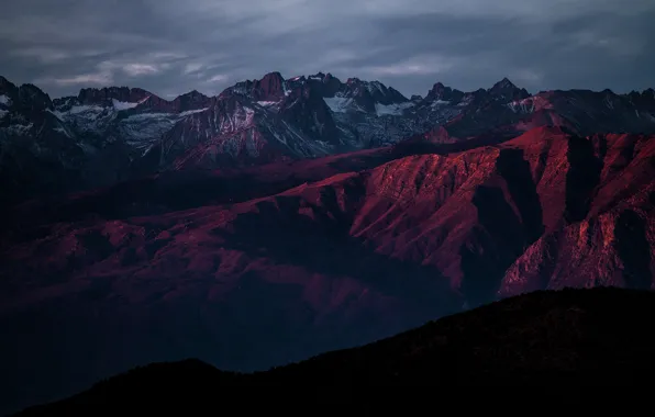 Dark, rock, sky, landscape, nature, mountains, scenic, mountain