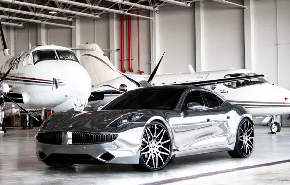 Karma, Fisker, forgiato, aeroplane