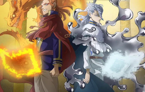 Nozel Silva, Fuegoleon Vermillion, Black Clover