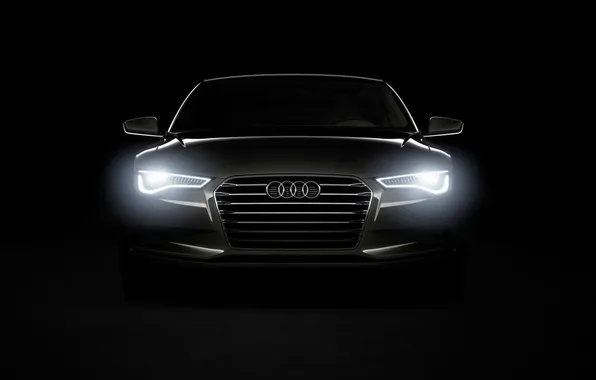Picture auto, Audi, lights