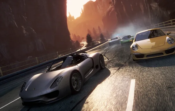 Picture machine, 911, Porsche, race, 2012, Need for speed, need for speed, 918 Spyder