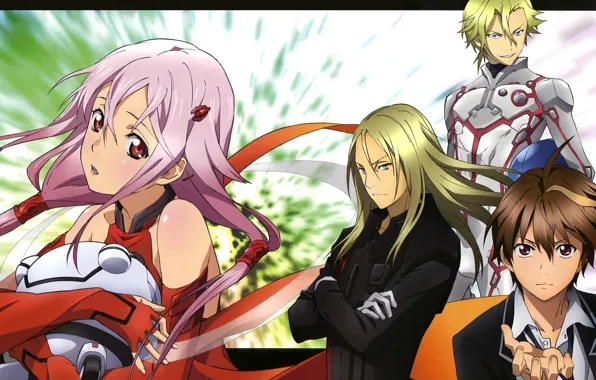 Anime Guilty Crown Shu Ouma Inori Yuzuriha Wallpaper