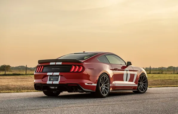 Mustang, Ford, Hennessey, rear view, Hennessey Ford Mustang Heritage Edition