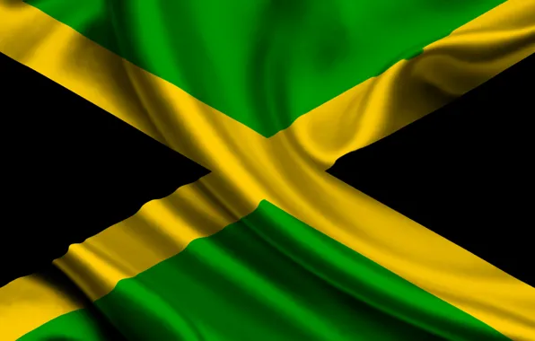 Flag, Jamaica, jamaica