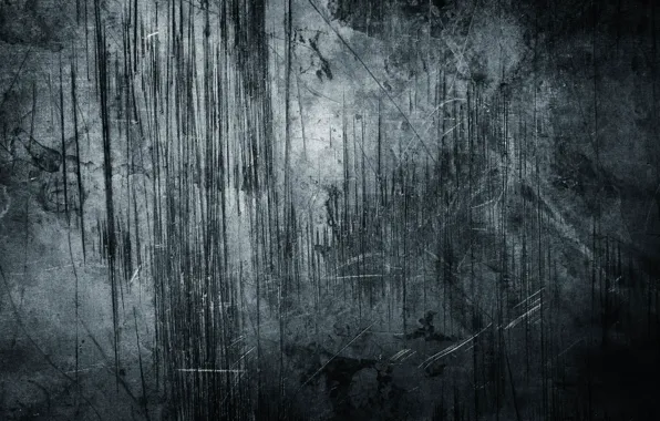 Picture grey, wall, scratches