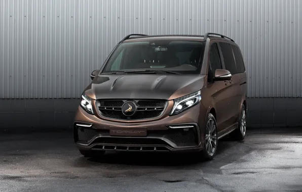 Mercedes-Benz, Mercedes, Front, Inferno, Ball Wed, Brown, W447, V-Class