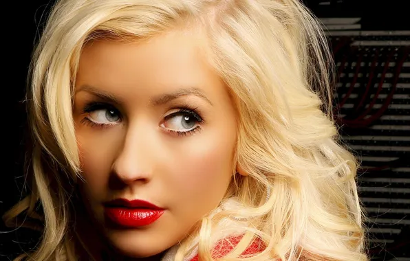 Picture look, face, music, actress, lipstick, blonde, lips, singer