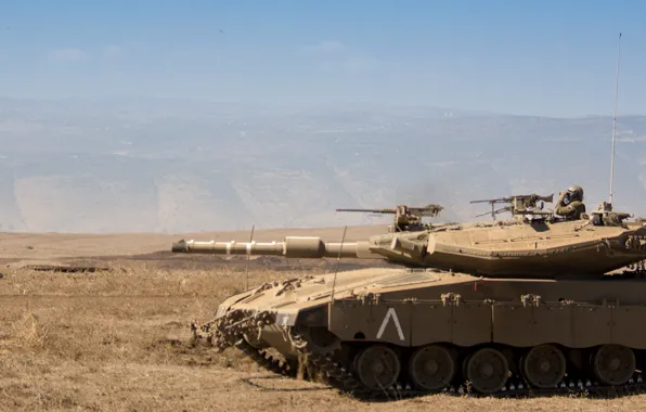 Landscape, tank, combat, main, Merkava, Israel, Mk.3, "Merkava"