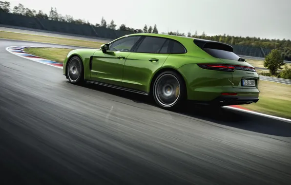 Porsche, track, 2018, Panamera GTS Sport Turismo