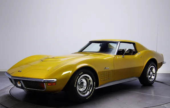 Corvette, Chevrolet, classic, auto, 1970, wallpapers, Corvette, Stingray