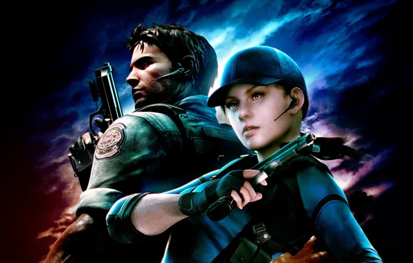 Download Jill Valentine In Action Wallpaper