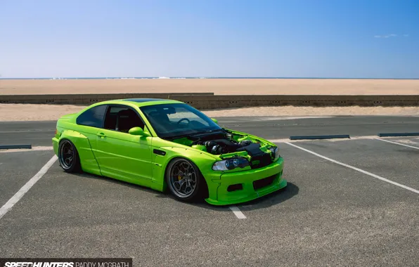 Wallpaper beach, the ocean, BMW, California, E46, Rocket Bunny, M3 ...