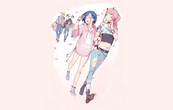 Girls, guys, purchase, Darling In The Frankxx, Cute in France