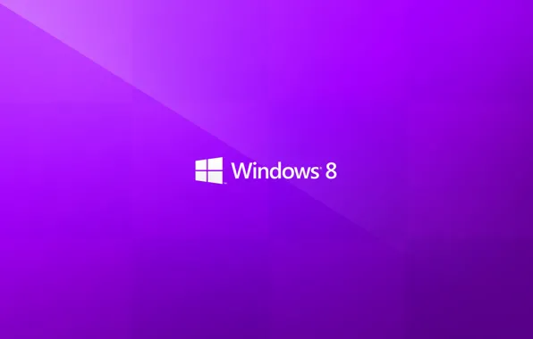 The inscription, minimalism, logo, windows, purple, purple