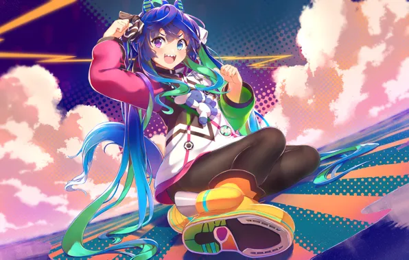 Picture the sky, girl, Twin Turbo, Uma Musume: Pretty Derby