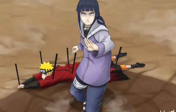 Look, girl, anger, surprise, guy, Naruto, Naruto, art