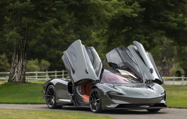 McLaren, butterfly doors, Speedtail, McLaren Speedtail